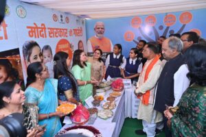 विकसित भारत संकल्प यात्रा के अवसर पर मुख्यमंत्री विष्णु देव साय का संबोधन