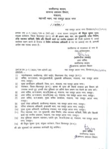 छत्तीसगढ़ के उपमुख्यमंत्री अरूण साव के OSD बने विपुल कुमार गुप्ता, राज्य शासन ने जारी किया आदेश