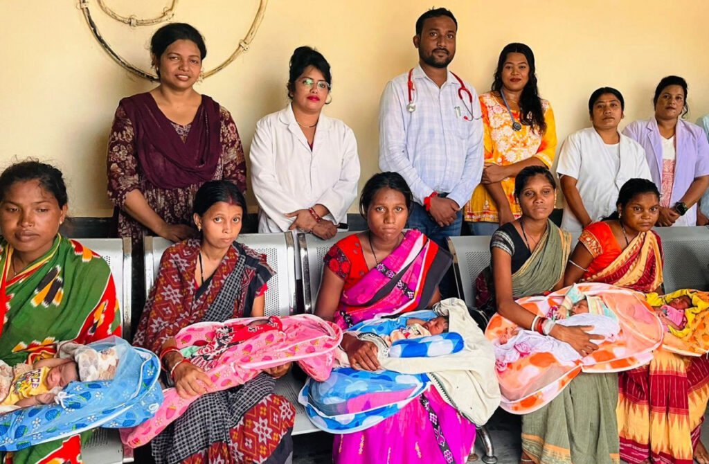 सरकारी अस्पताल देवभोग में 6 नन्हे फरिश्तों की गूंजी किलकारी