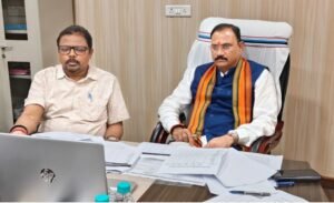 Health Minister Shyam Bihari Jaiswal