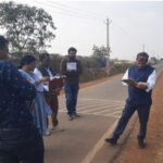 राजनांदगांव : उपमुख्यमंत्री विजय शर्मा के निर्देशानुसार मुख्य अभियंता द्वारा ग्रामीण सड़कों का किया गया औचक निरीक्षण