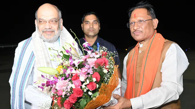 CG News : केंद्रीय गृहमंत्री अमित शाह का छग दौरा….