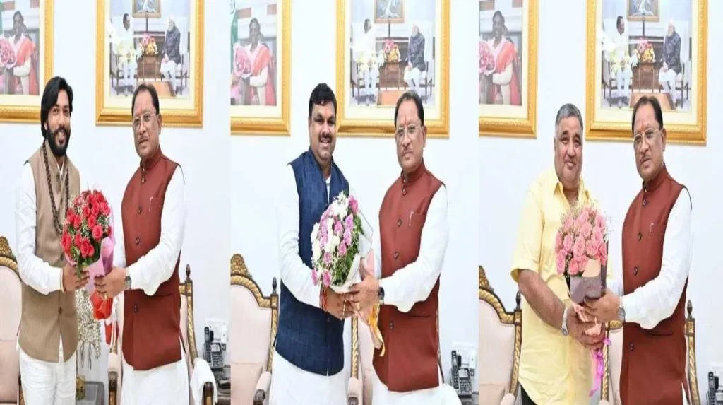 साय कैबिनेट में अब 14 मंत्री : शपथ लेने वाले 3 नए मंत्रियों को सीएम साय ने दी बधाई, कहा- जनता की सेवा कर रचेंगे विकास और सुशासन का सुनहरा अध्याय