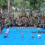 सुरक्षा बलों की बड़ी कार्रवाई : ध्वस्त किया नक्सलियों का स्मारक, बड़ी मात्रा में विस्फोटक और हथियार बरामद