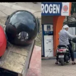 ये कैसा हेलमेट अभियान : पेट्रोल भरवाने पंपों के पास किराए में मिल रहा हेलमेट, रेट केवल 10 रुपए