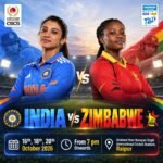 रायपुर में क्रिकेट का रोमांच! 16, 18 और 20 अक्टूबर को होगा भारत-जिम्बाब्वे महिला T20 मैच, जानिए कब और कितने में मिलेगी टिकट